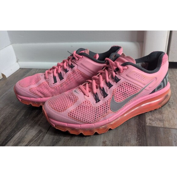 NIKE AIR MAX 2013 POLARIZED PINK REFLECTIVE SILVER 555363-601  SZ 8 - Picture 1 of 9
